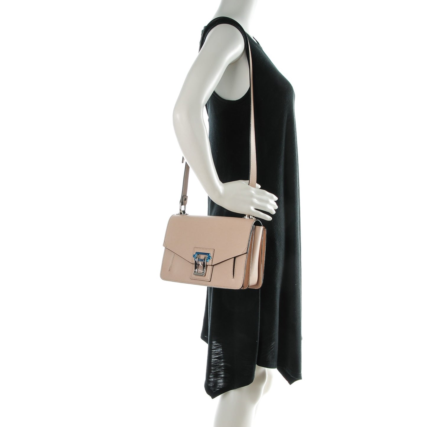 Calfskin Hava Shoulder Bag Sand