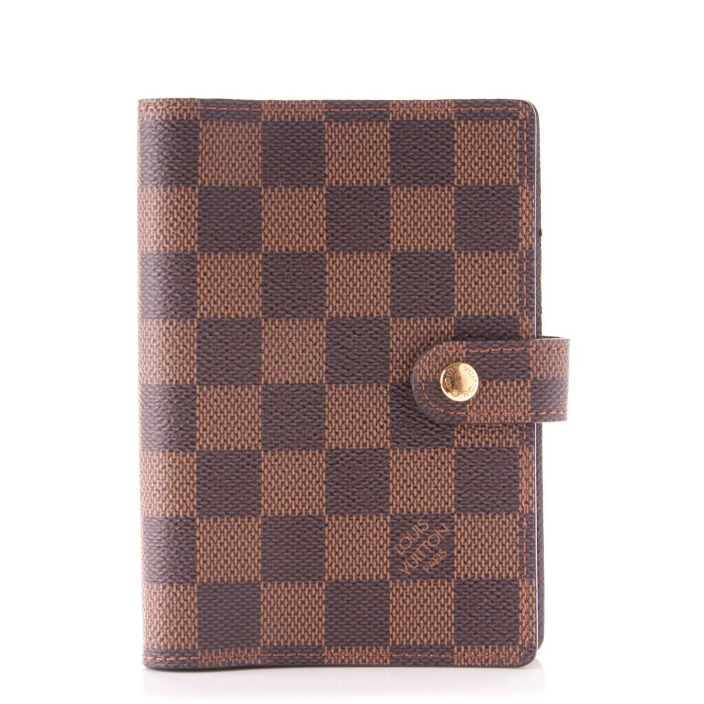 Damier Ebene Small Ring Agenda Cover