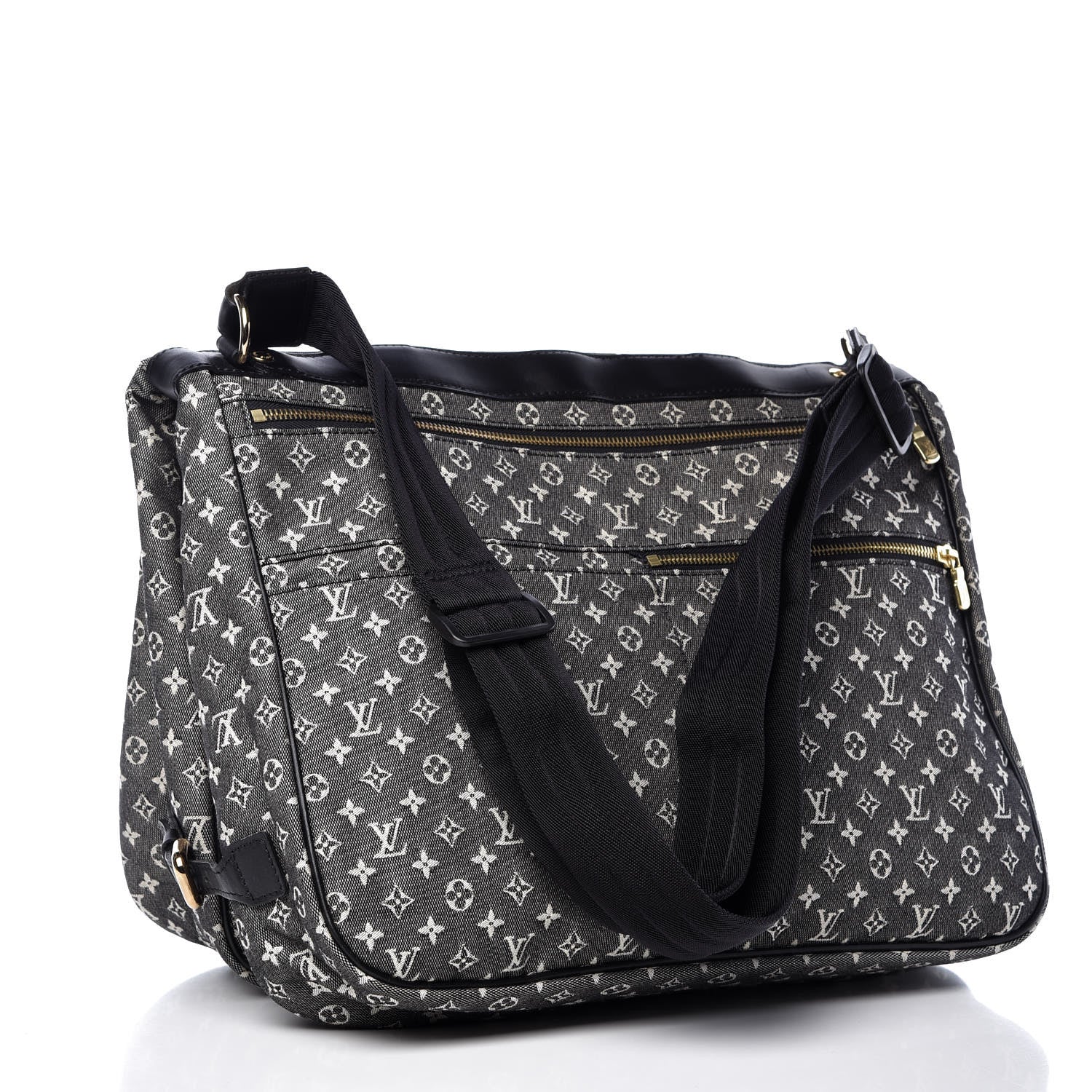 Louis Vuitton Mini Lin Sac a Langer Diaper Bag Black 3 of 12