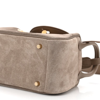 Hermes Veau Grizzly Swift Mini Lindy 20 Gris Caillou Etoupe 10 of 11