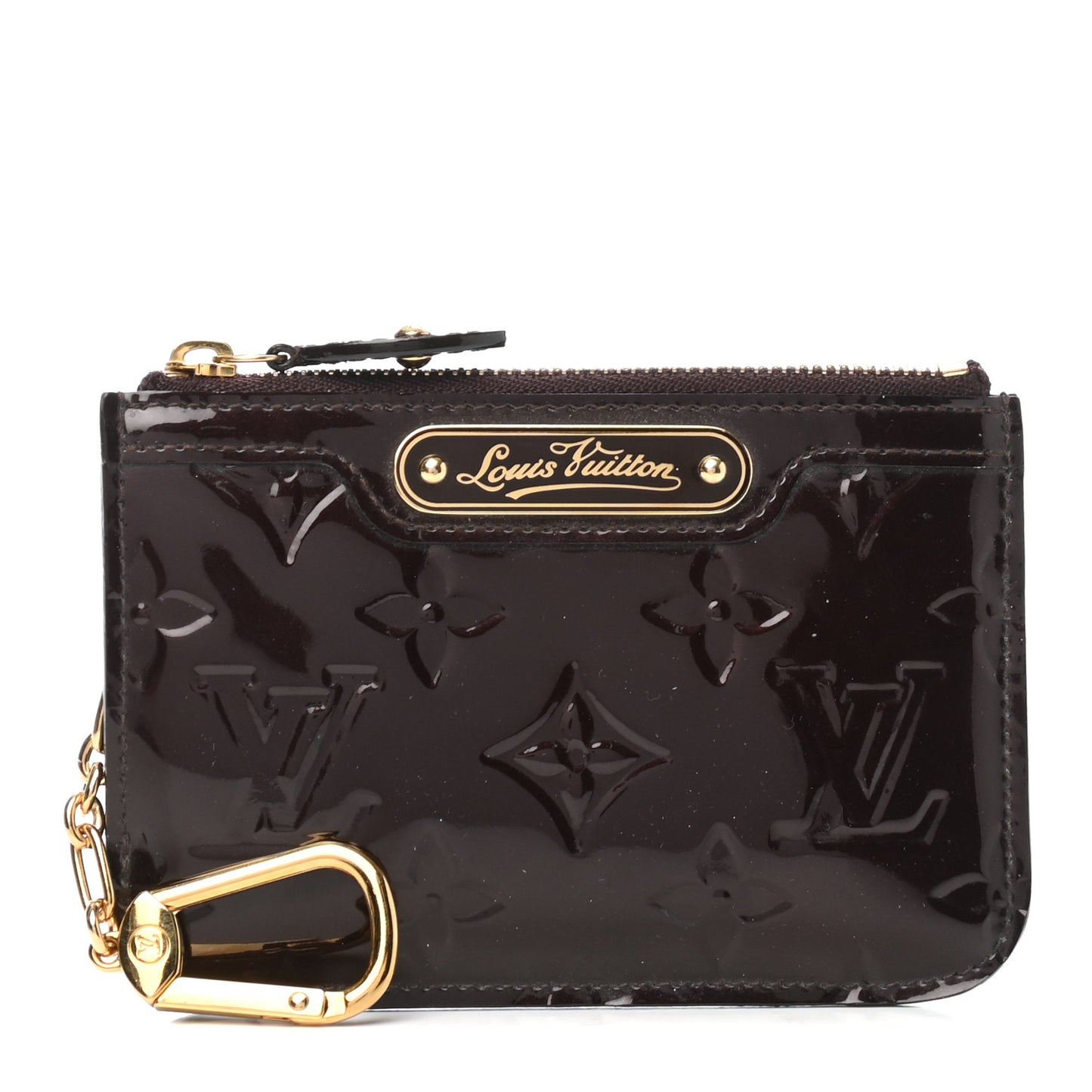 Vernis Key Pouch Amarante