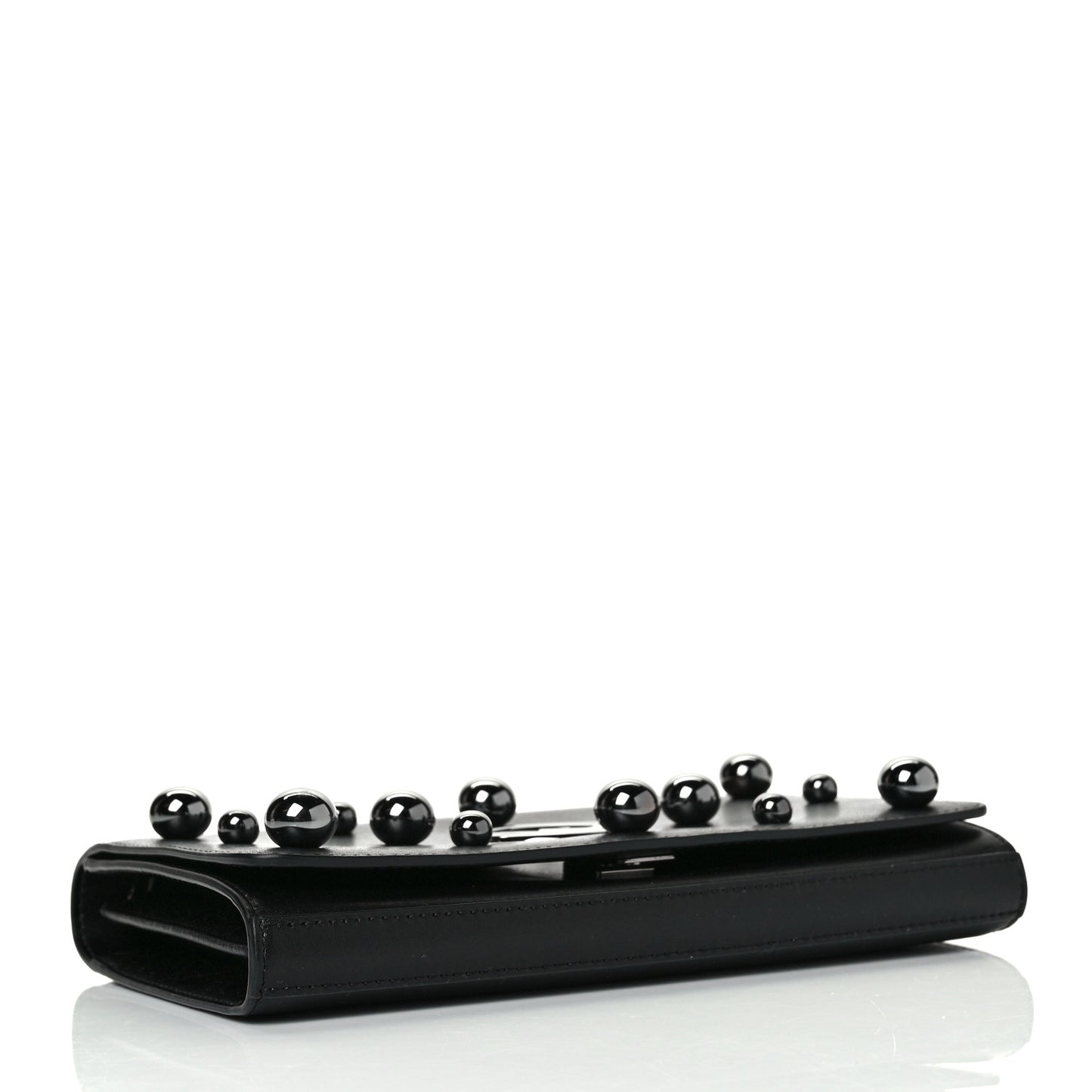 Vitello Liberty Pearl F is Fendi Wallet On Chain Black