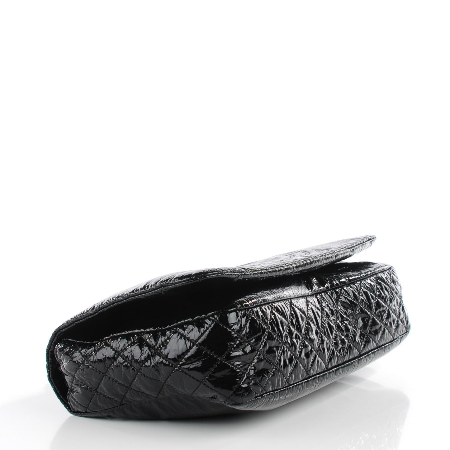 Vinyl Medium Rock and Chain Flap Black