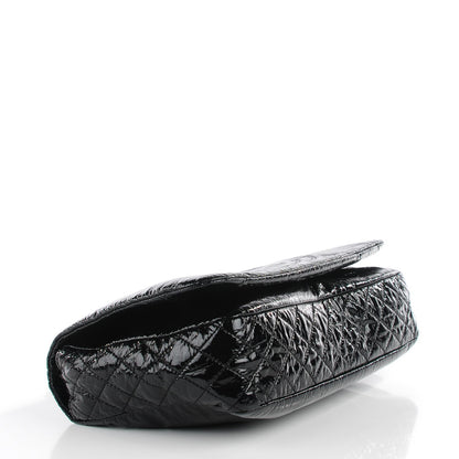 Chanel Vinyl Medium Rock and Chain Flap Black 4 of 8