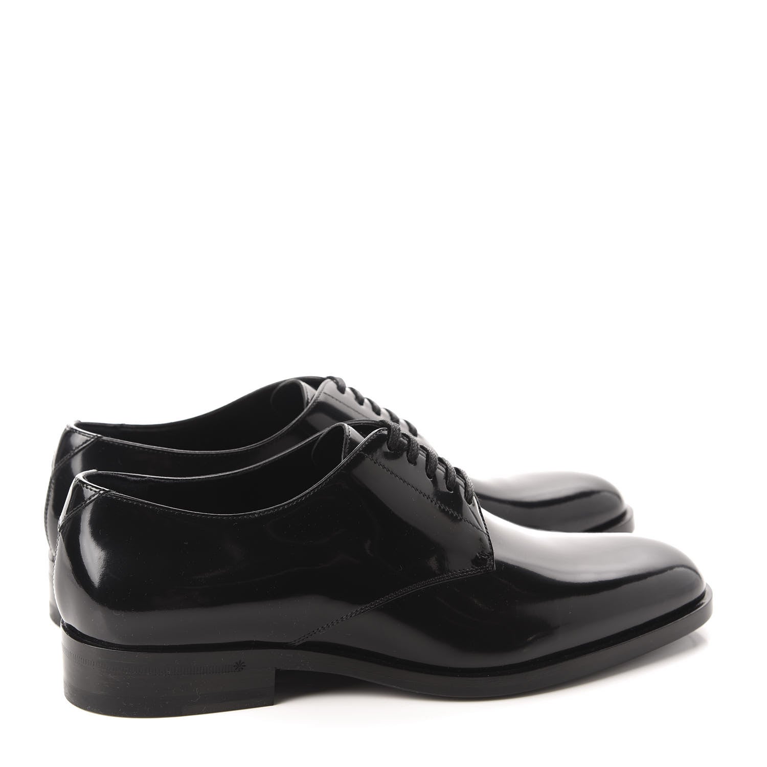Saint Laurent Patent Calfskin Montaigne 25 Uniform 36.5 Black 4 of 11