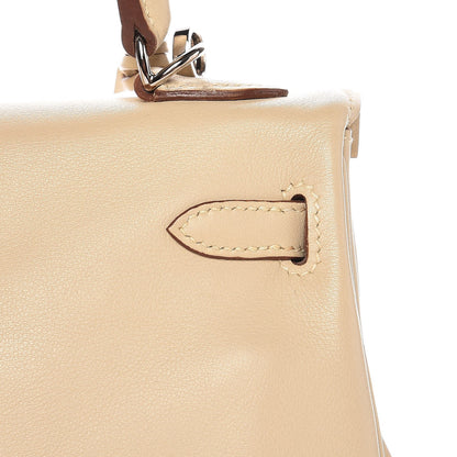 Hermes Swift Retourne Kelly 25 Parchemin 32 of 34