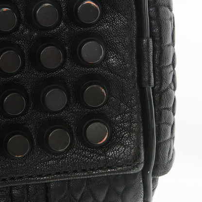 Alexander Wang Pebbled Lambskin Rockie Black Matte Black Hardware 9 of 9