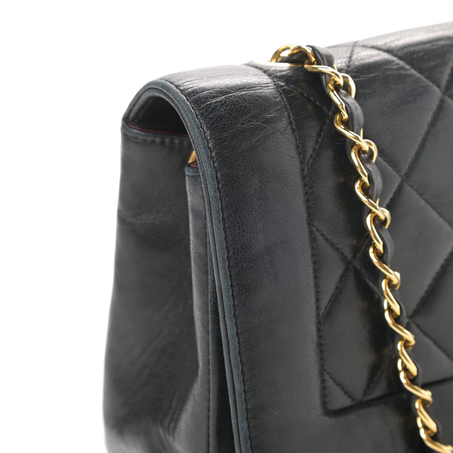Chanel Lambskin Quilted Medium Single Flap Black 19 of 20