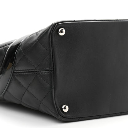 Chanel Calfskin Quilted Medium Cambon Tote Black 9 of 11