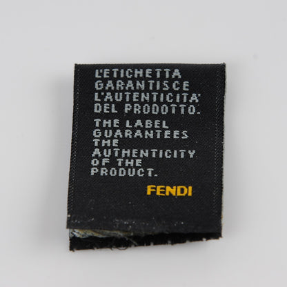 Fendi Vitello Crystal Tooth Monster Coin Pouch Key Case Oceano Multicolor 8 of 10