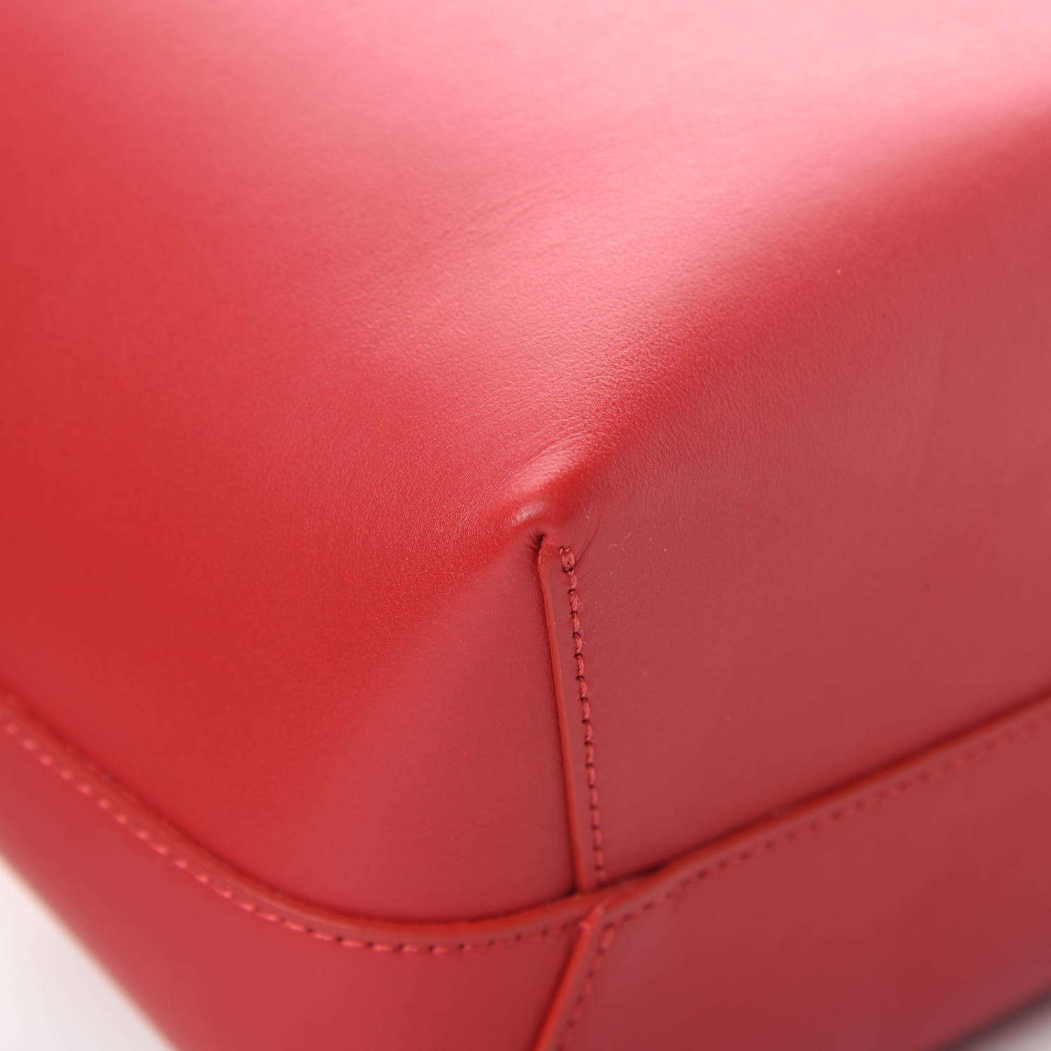 Mansur Gavriel Calfskin Mini Bucket Bag Flamma 12 of 15