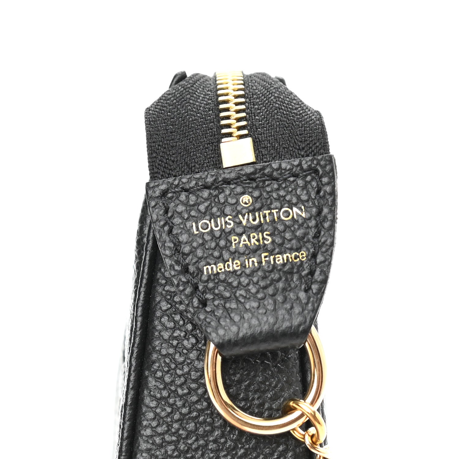Louis Vuitton Empreinte Monogram Giant Mini Pochette Accessories Black 6 of 8