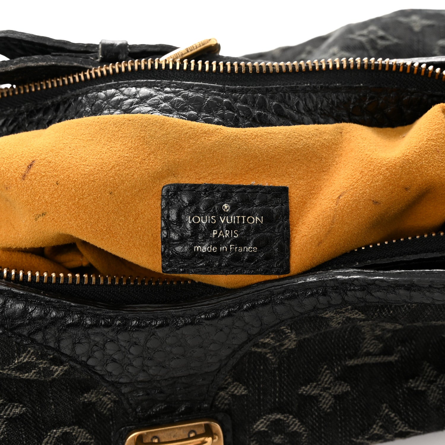 Louis Vuitton Denim Mahina XS Black 6 of 11