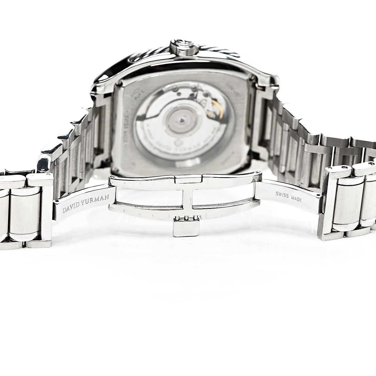 David Yurman Stainless Steel 41mm Thoroughbred GMT Automatic Watch 5 of 6