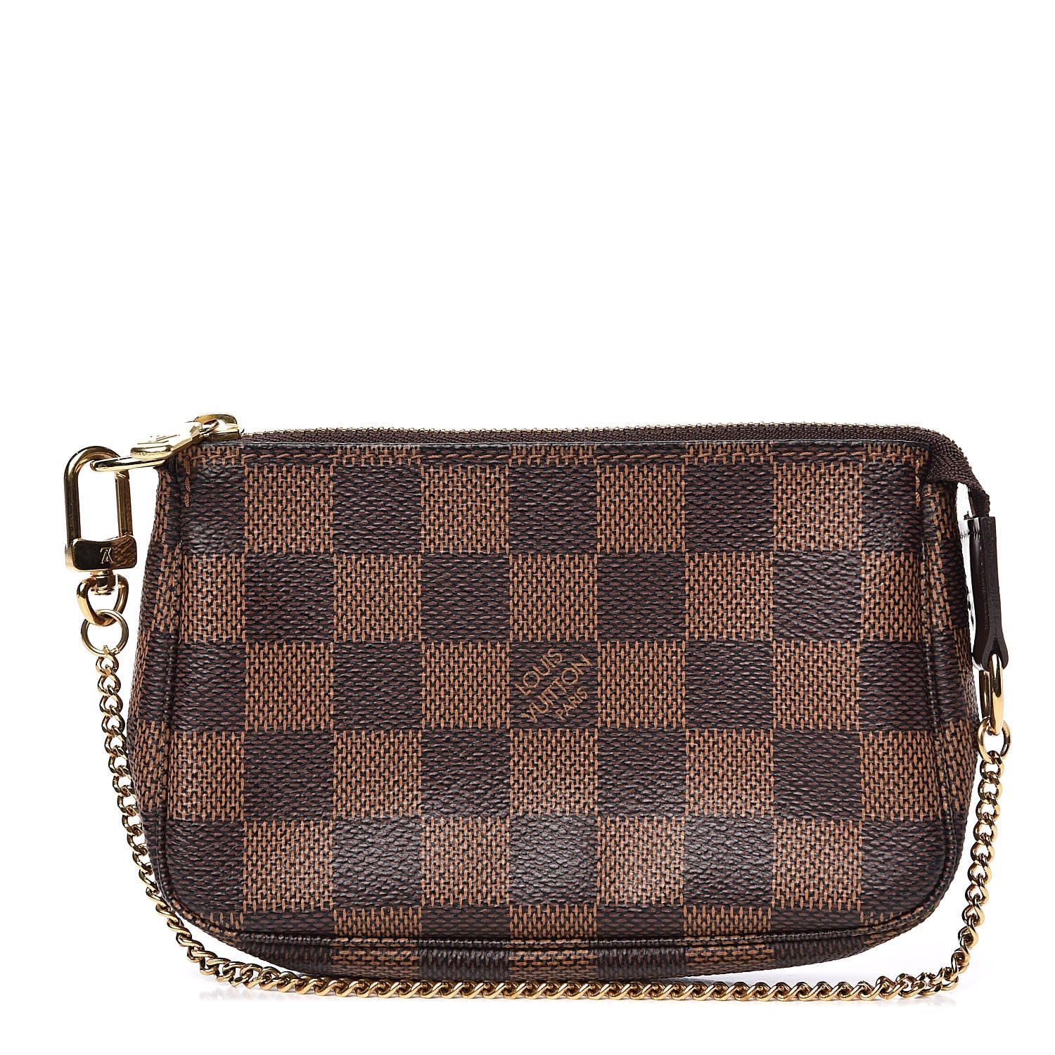 Louis Vuitton Damier Ebene Mini Pochette Accessories 1 of 10