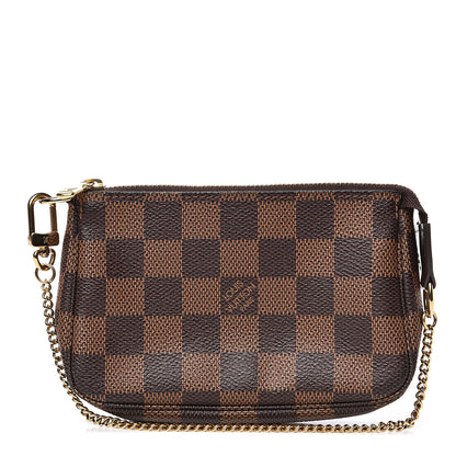 Louis Vuitton Damier Ebene Mini Pochette Accessories 1 of 10