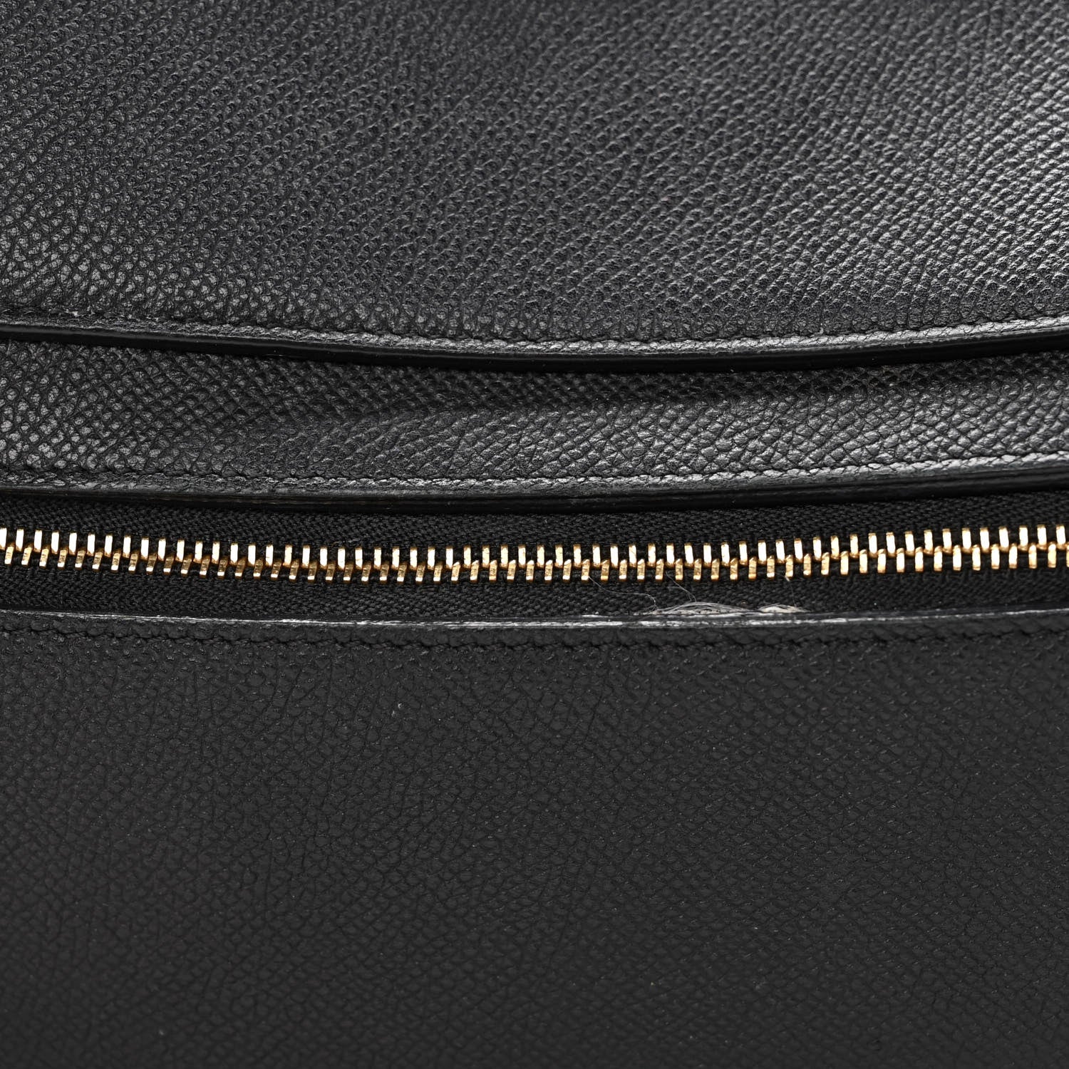 Celine Grained Calfskin Small Belt Bag Black 11 of 13