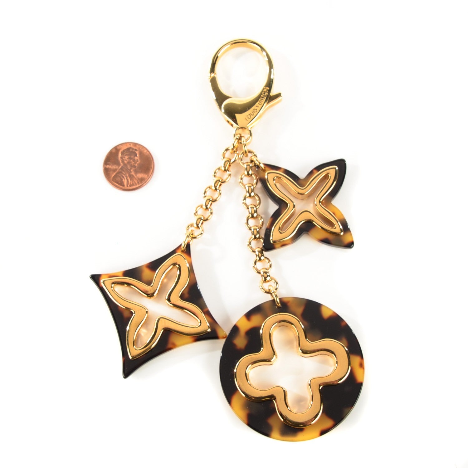 Louis Vuitton Insolence Bag Charm Ecaille 2 of 5