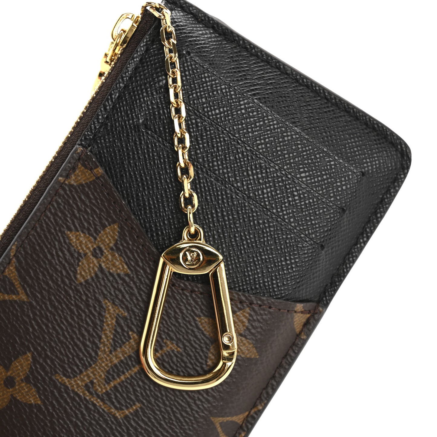 Monogram Recto Verso Card Holder Black