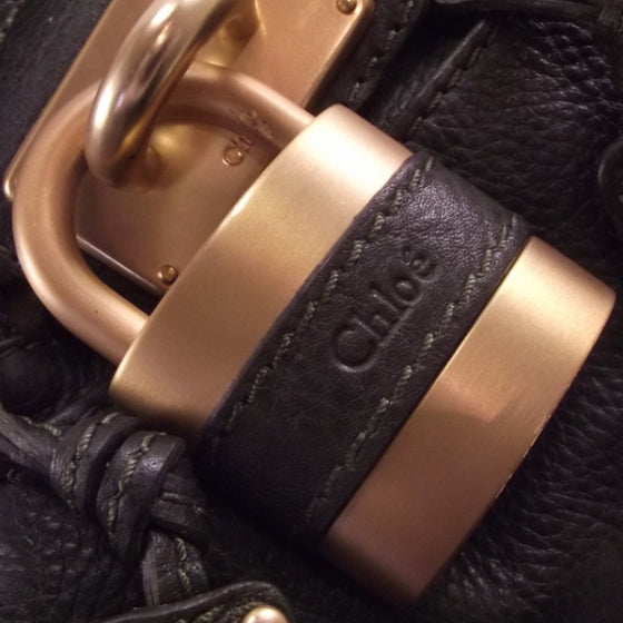 Leather Paddington Khaki