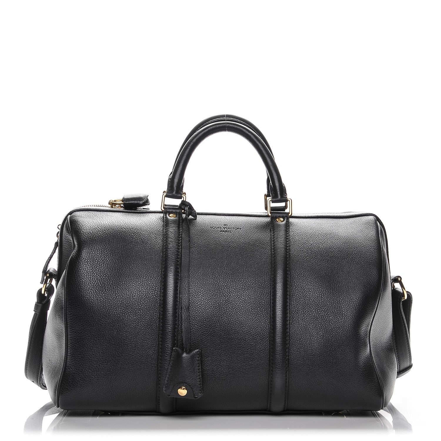 Louis Vuitton Veau Cachemire SC Bag MM Black 1 of 9