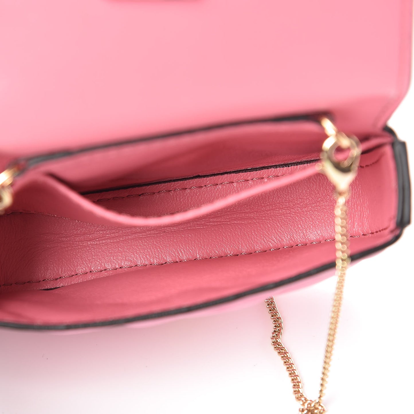 Nappa Matisse FF Embossed Nano Baguette Charm Lollypop