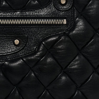 Balenciaga Chevre Quilted Matelasse MM Black 7 of 17
