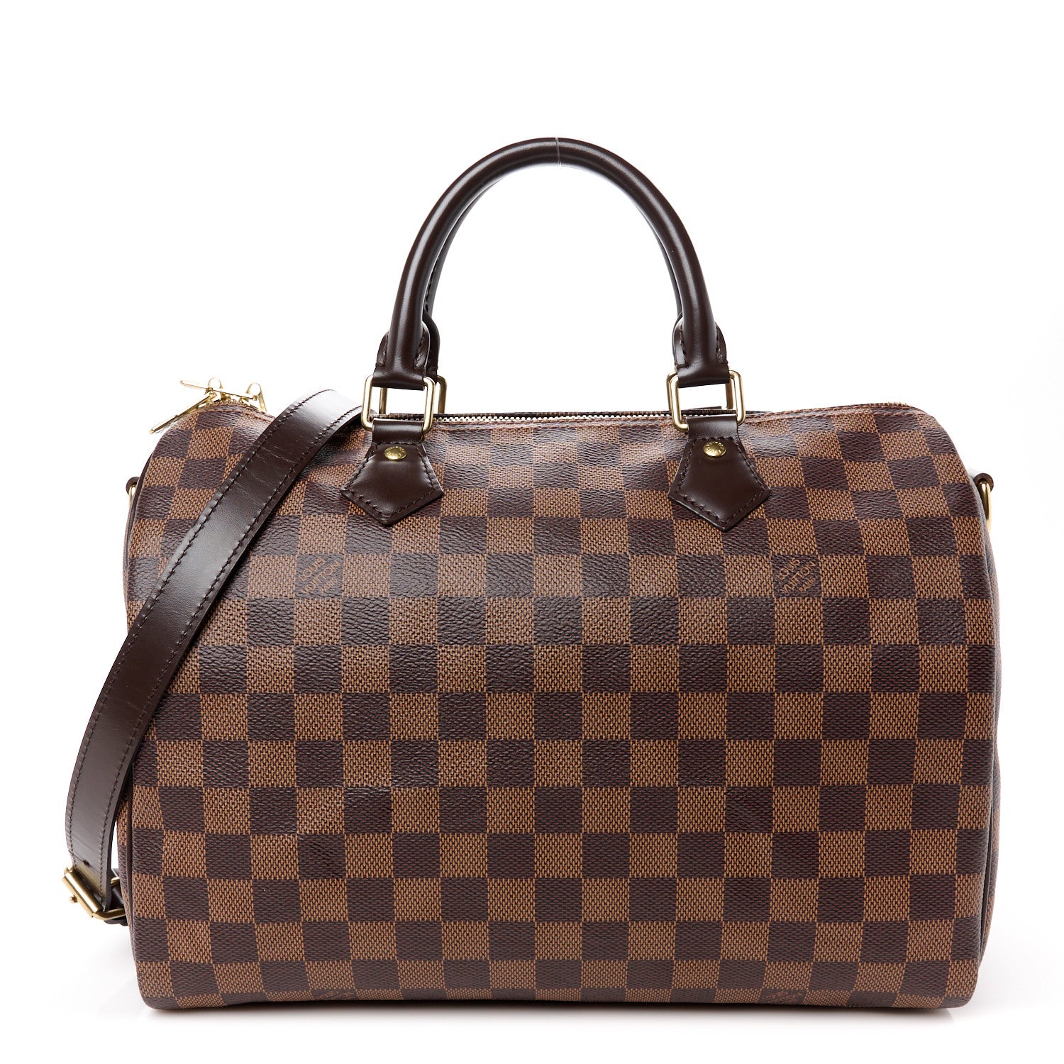 Louis Vuitton Damier Ebene Speedy Bandouliere 30 1 of 14