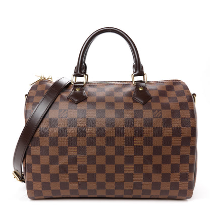 Louis Vuitton Damier Ebene Speedy Bandouliere 30 1 of 14
