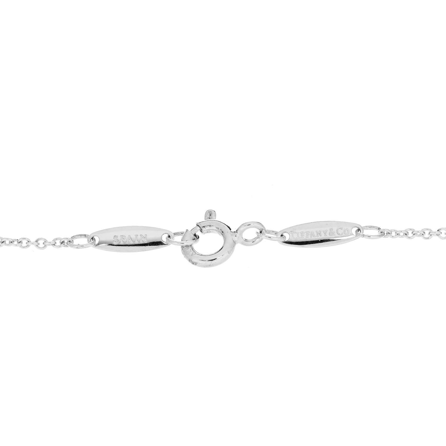 Sterling Silver Diamond .05ct Elsa Peretti Diamonds by the Yard Bracelet