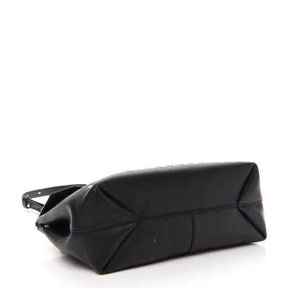 Alexander Wang Lambskin Eyelets Marion Tote Black Silver Hardware 4 of 11
