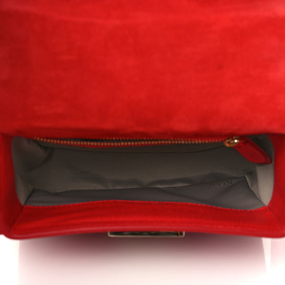 Lanvin Goatskin JL Carnet Crossbody Red 5 of 9