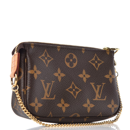 Louis Vuitton Monogram Mini Pochette Accessories 3 of 8