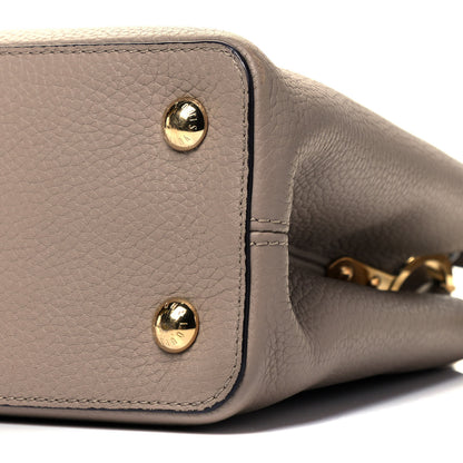 Louis Vuitton Taurillon Capucines PM Galet 8 of 8