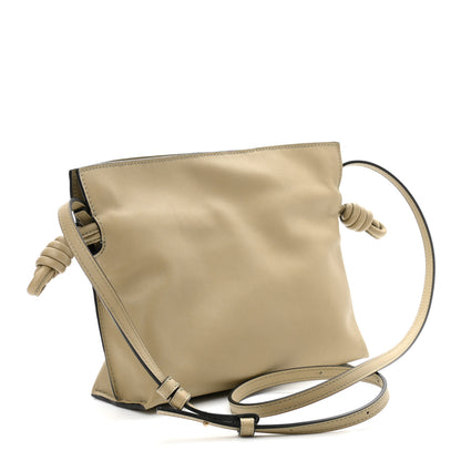 Loewe Calfskin Mini Flamenco Knot Clutch Clay Green 3 of 9