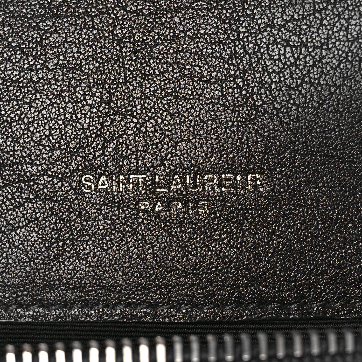Saint Laurent Sheepskin Matelasse Chevron Monogram Medium College Bag Black 6 of 11