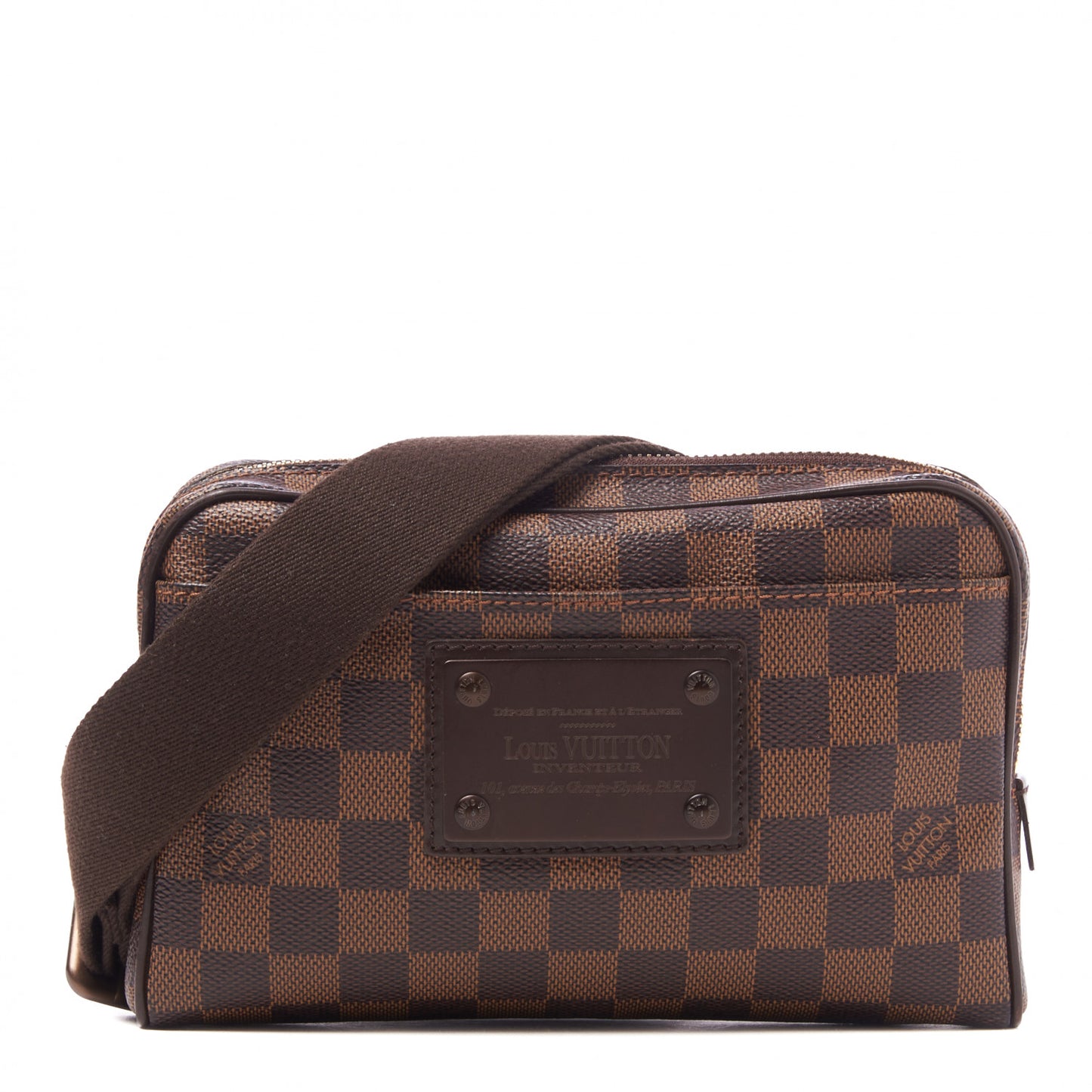 Damier Ebene Brooklyn Bum Bag