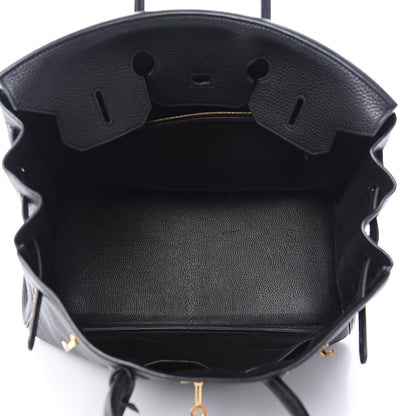 Hermes Togo Birkin 35 Black 5 of 9
