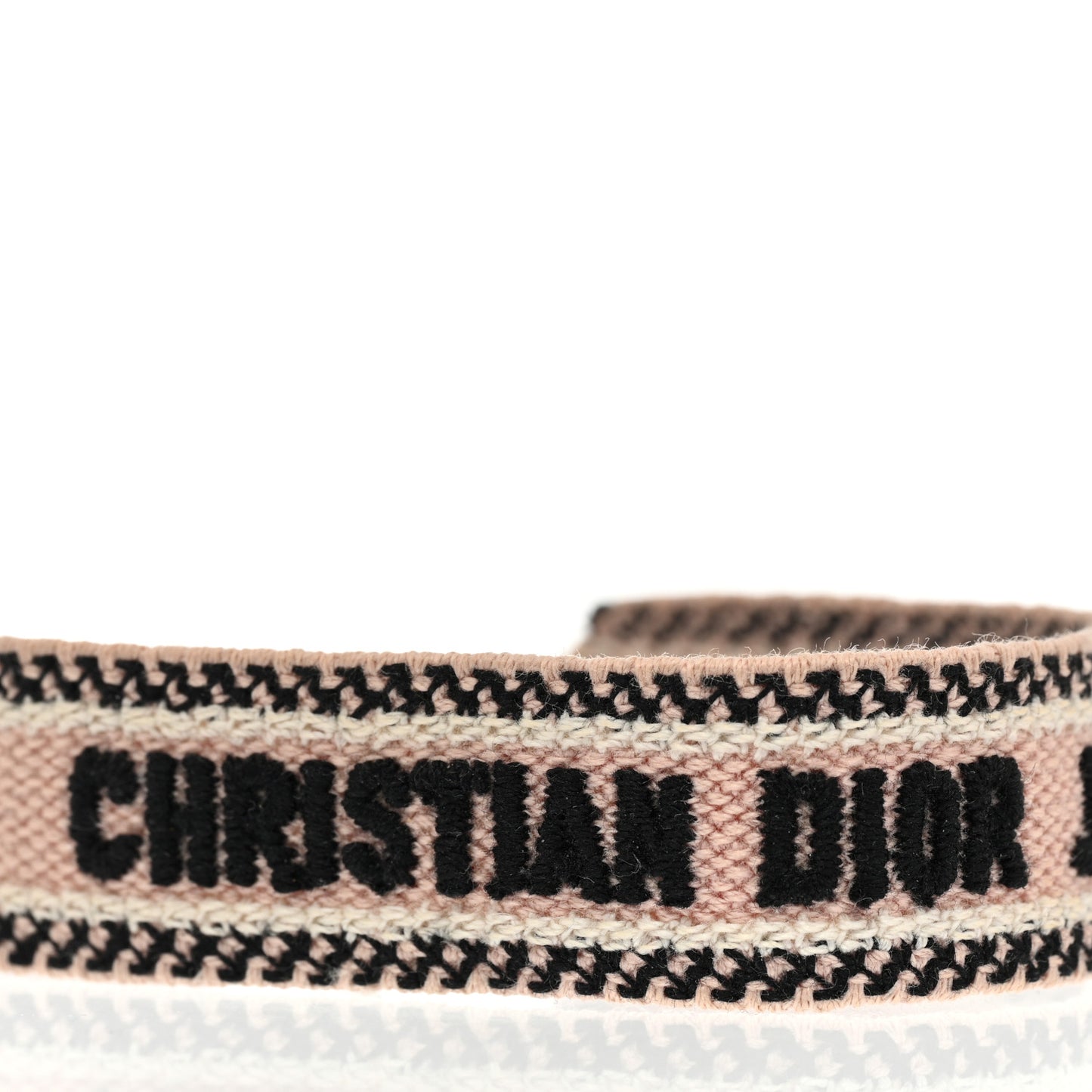 Woven Cotton J'Adior Friendship Bracelet Pink