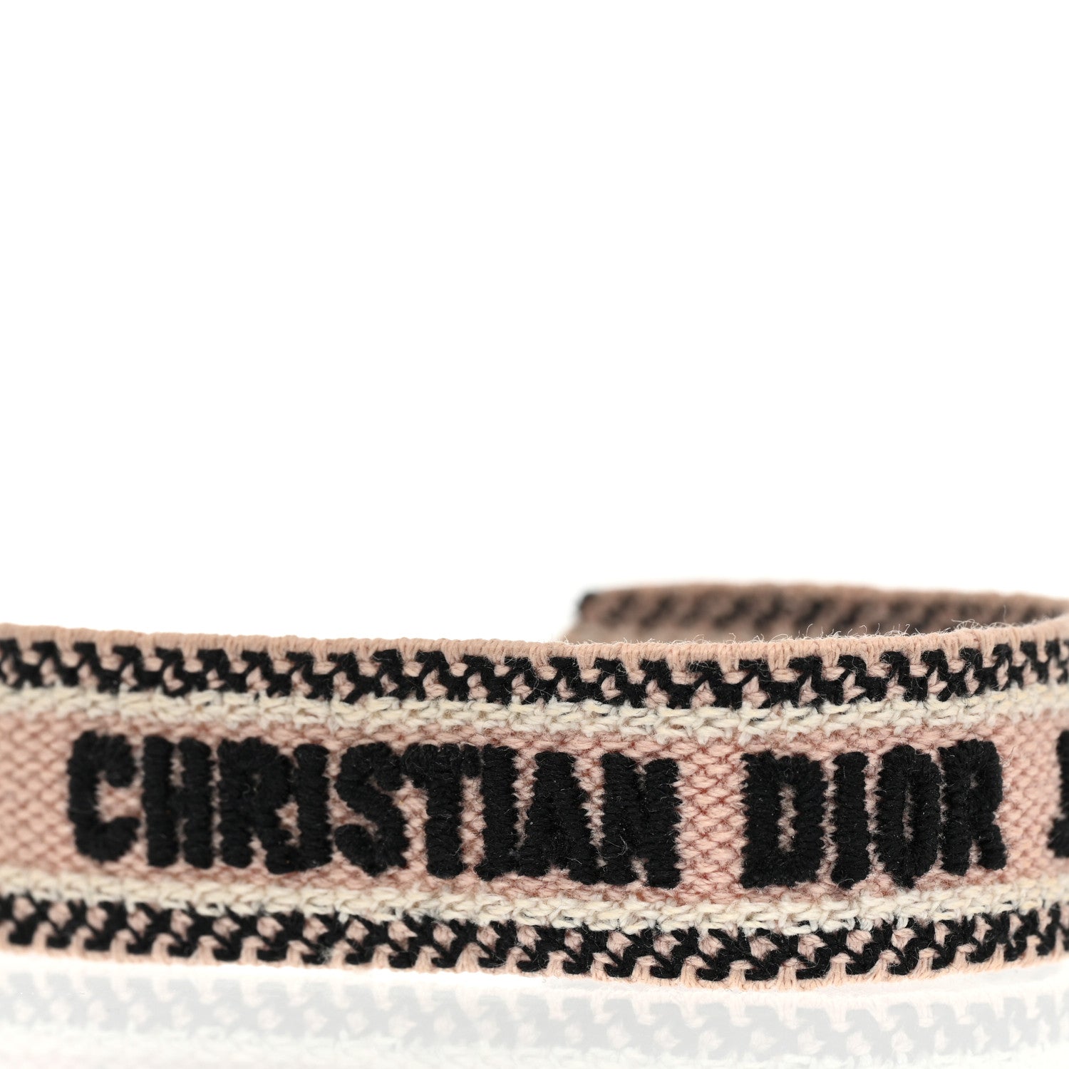 Christian Dior Woven Cotton J'Adior Friendship Bracelet Pink 4 of 5