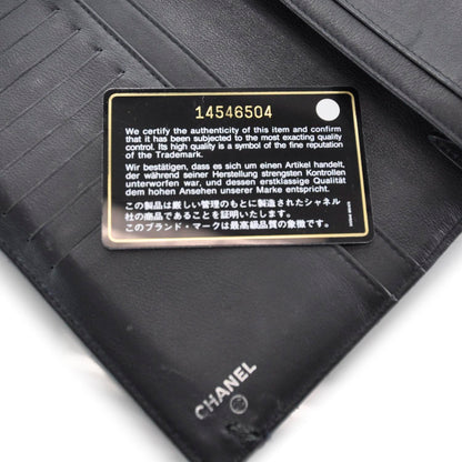 Chanel Patent Yen Wallet Black 9 of 10