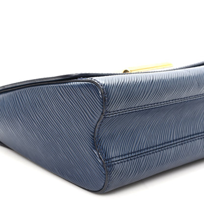 Louis Vuitton Epi Twist Shoulder Bag MM Indigo 9 of 10