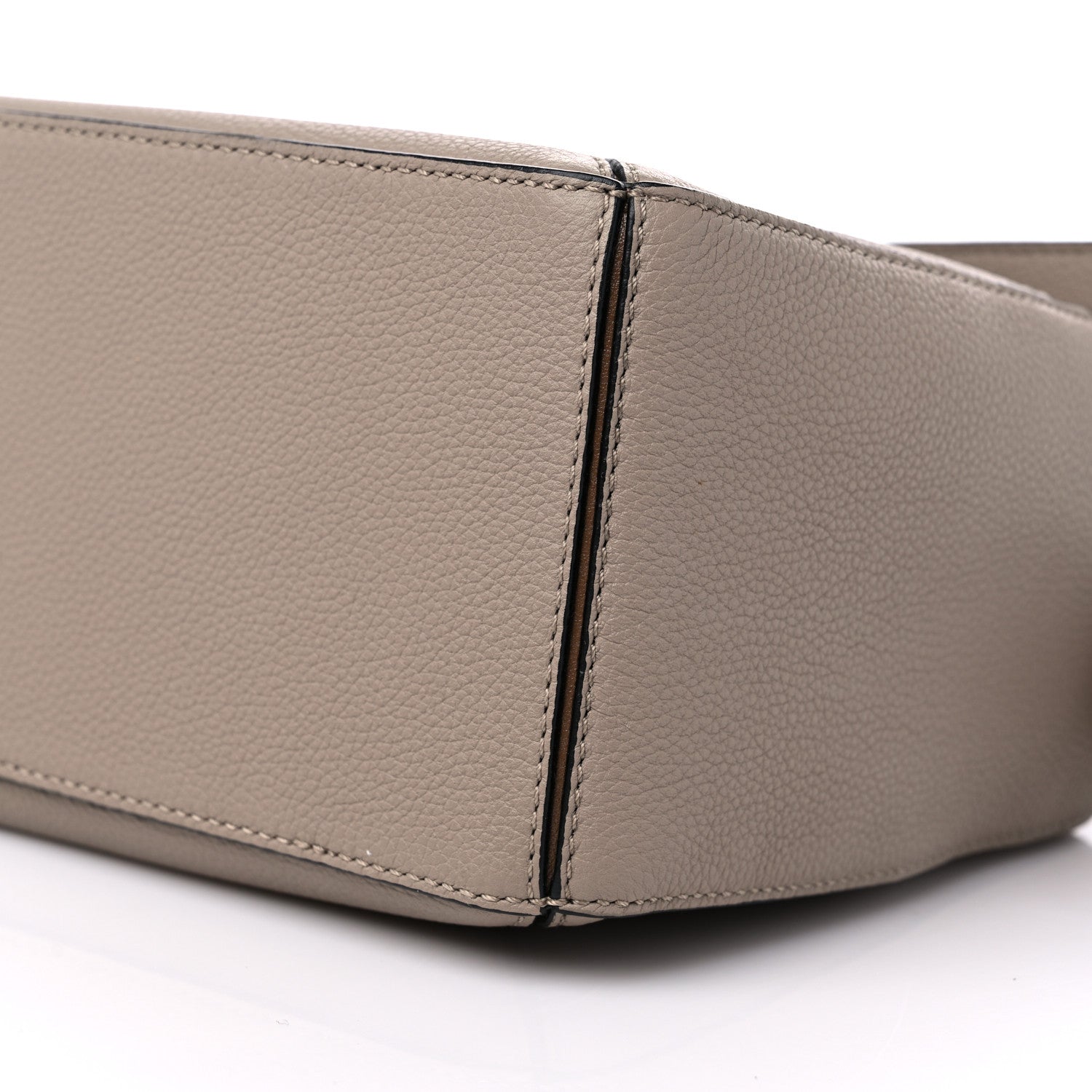 Loewe Grained Calfskin Small Puzzle Bag Sand Mink 8 of 8