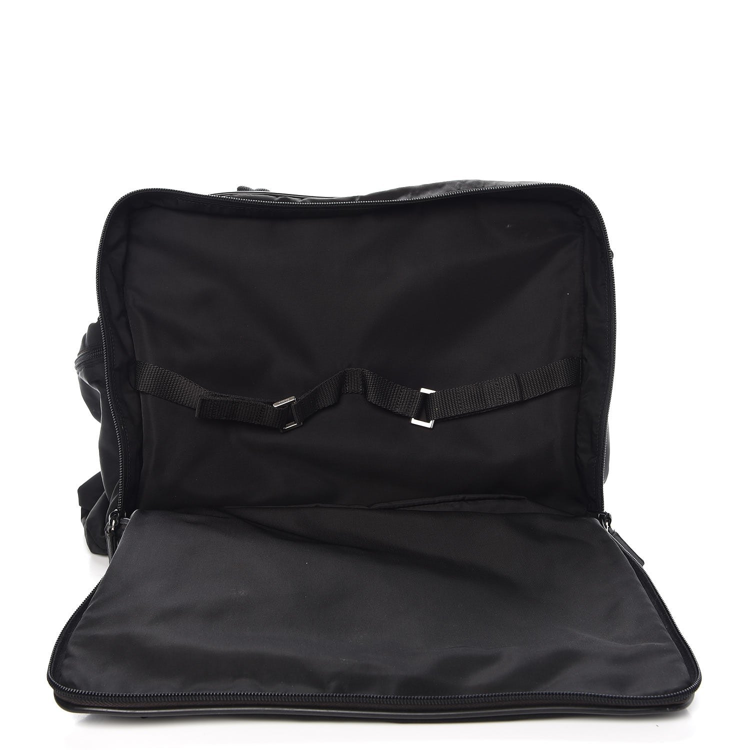 Prada Tessuto Nylon Vela Diaper Bag Black 7 of 21