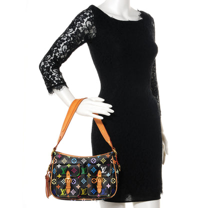 Louis Vuitton Monogram Multicolor Lodge PM Black 2 of 8