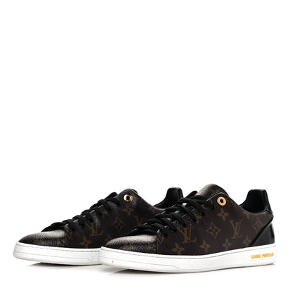 Louis Vuitton Patent Monogram Frontrow Sneakers 41 3 of 7