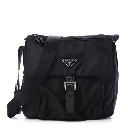 Prada Nylon Vela Small Hunting Bag Black 1 of 4