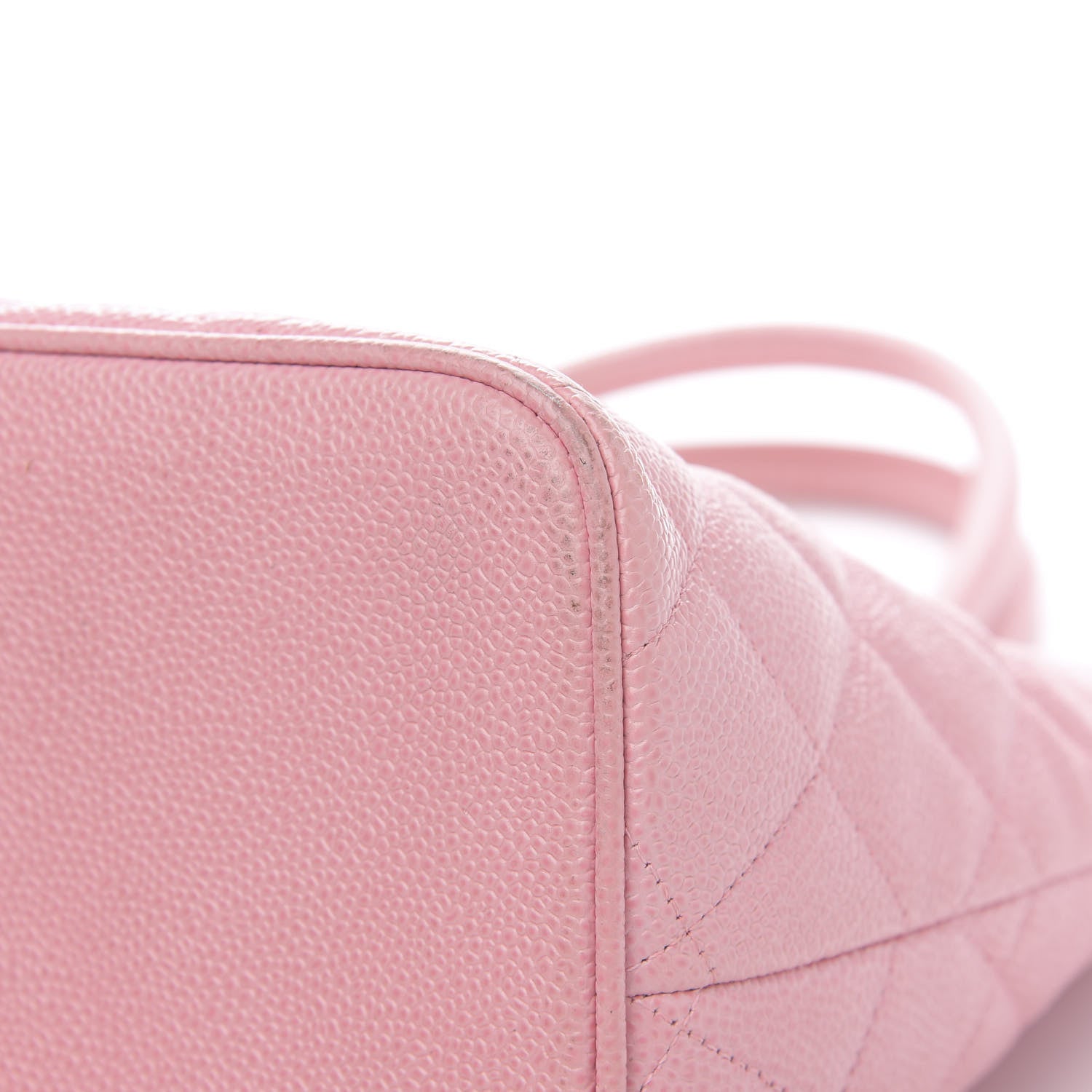 Chanel Caviar Quilted Medallion Tote Light Pink 10 of 15