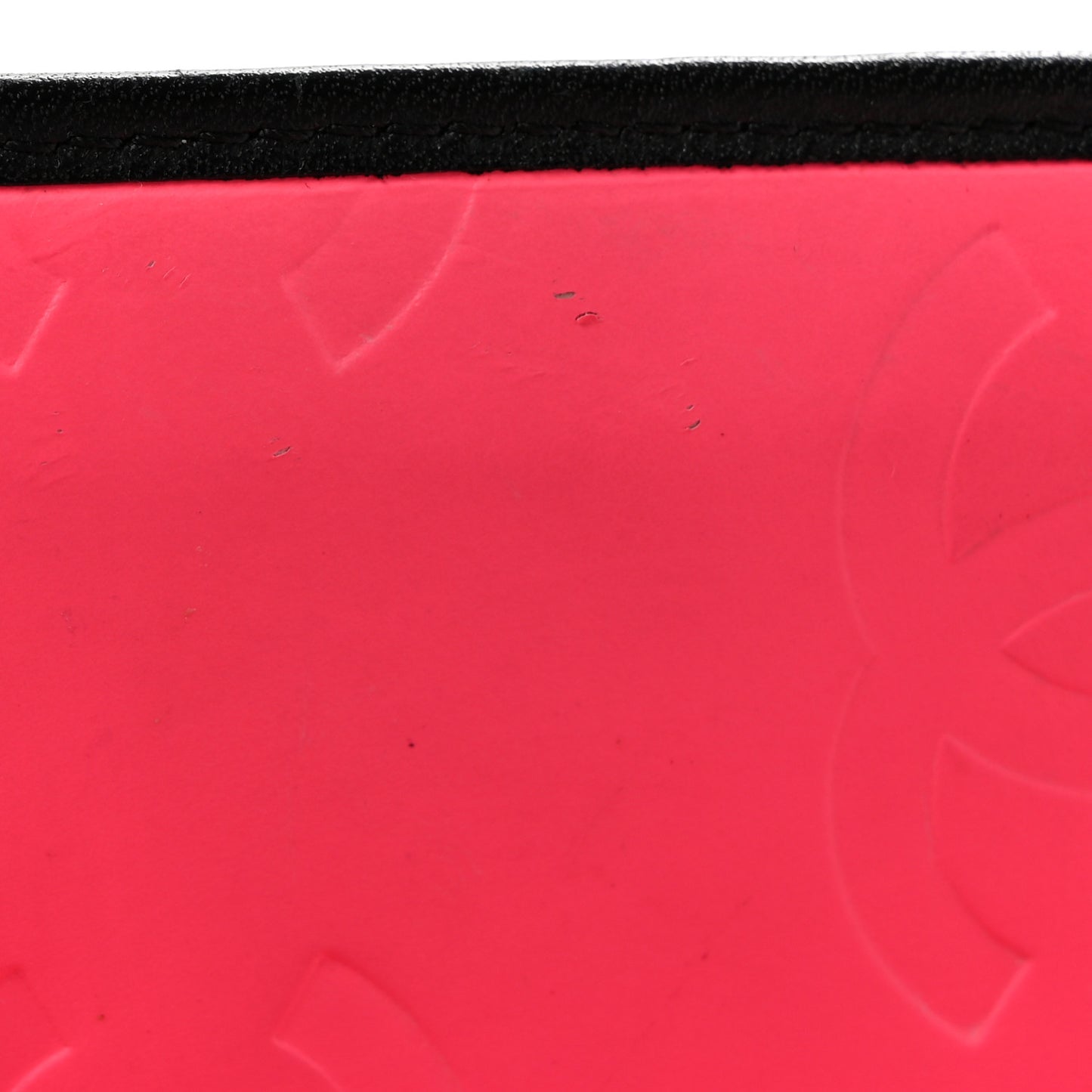 Calfskin Cambon Zipped Pocket Wallet Black