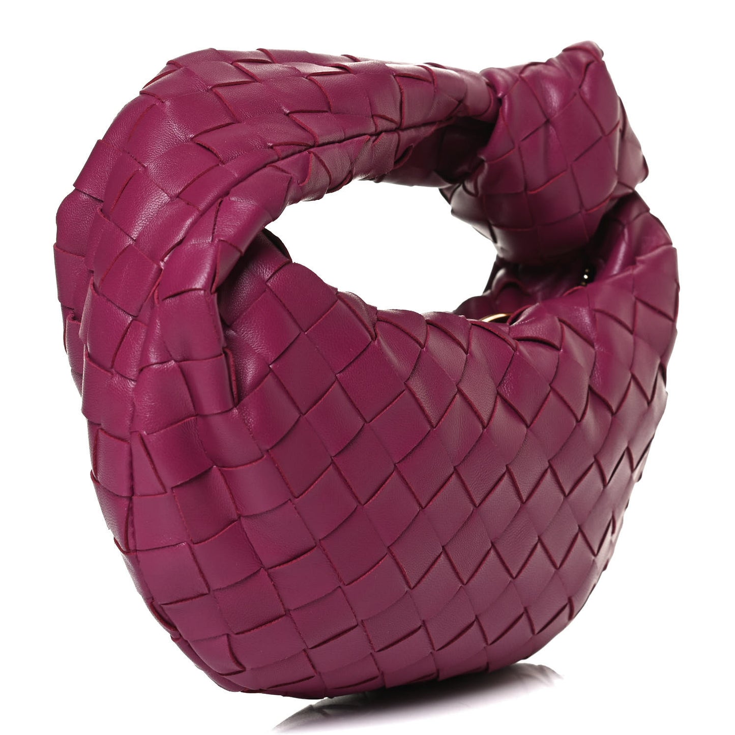 Nappa Intrecciato Mini Jodie Cinnabar